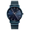 Fastrack 9 to Fine Analog with Blue Dial Nato Strap Watch for Guys