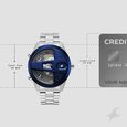 Fastrack Overdrive Chronograph Micromotor White Dial Silver Stainless Steel Strap Watch For Guys - image number 3