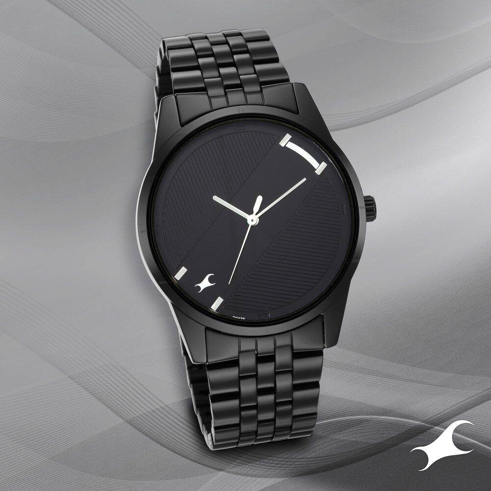 Metal analog watch shop
