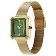 Fastrack Vyb Flare Quartz Analog Green Dial Stainless Steel Strap Watch for Girls - image number 3