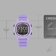 Fastrack StreetStyle Unisex Plush Lavender Digital Watch - image number 3