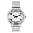 Fastrack Bold Quartz Analog Brown Dial Stainless Steel Strap Watch for Guys