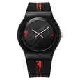 Fastrack Deadpool Wolverine Quartz Analog Dial With Black Silicone Strap Watch For Unisex