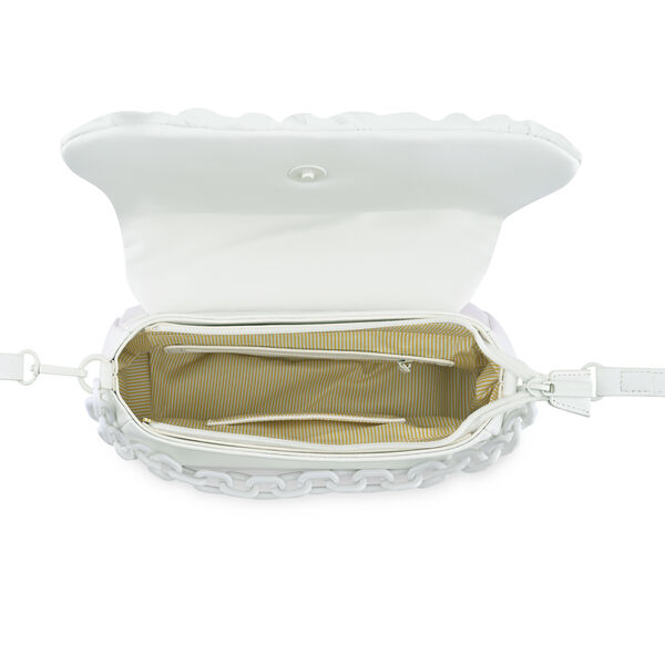 White Shoulder Bag - image number 7