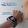 Fastrack VOX Plus - 4.69 cm Ultra Vu Display, To do list, Offline Voice Commands, Functional Crown, IP68 Smartwatch - image number 3