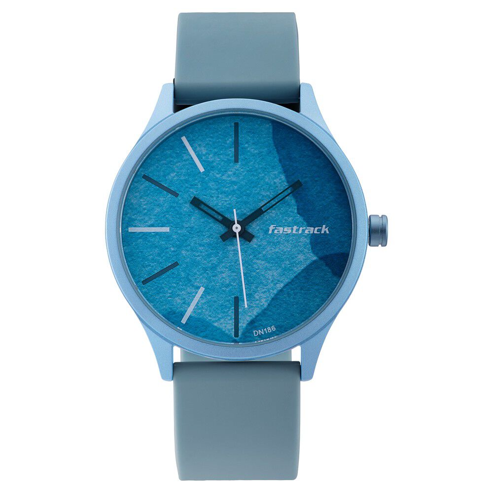 Fastrack men's blue watch top