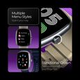 Fastrack Jupiter S3 Smartwatch with 1.83" TFT 2.5D Display, Push Button & Rotary Crown, 24/7 Health Suite - image number 2