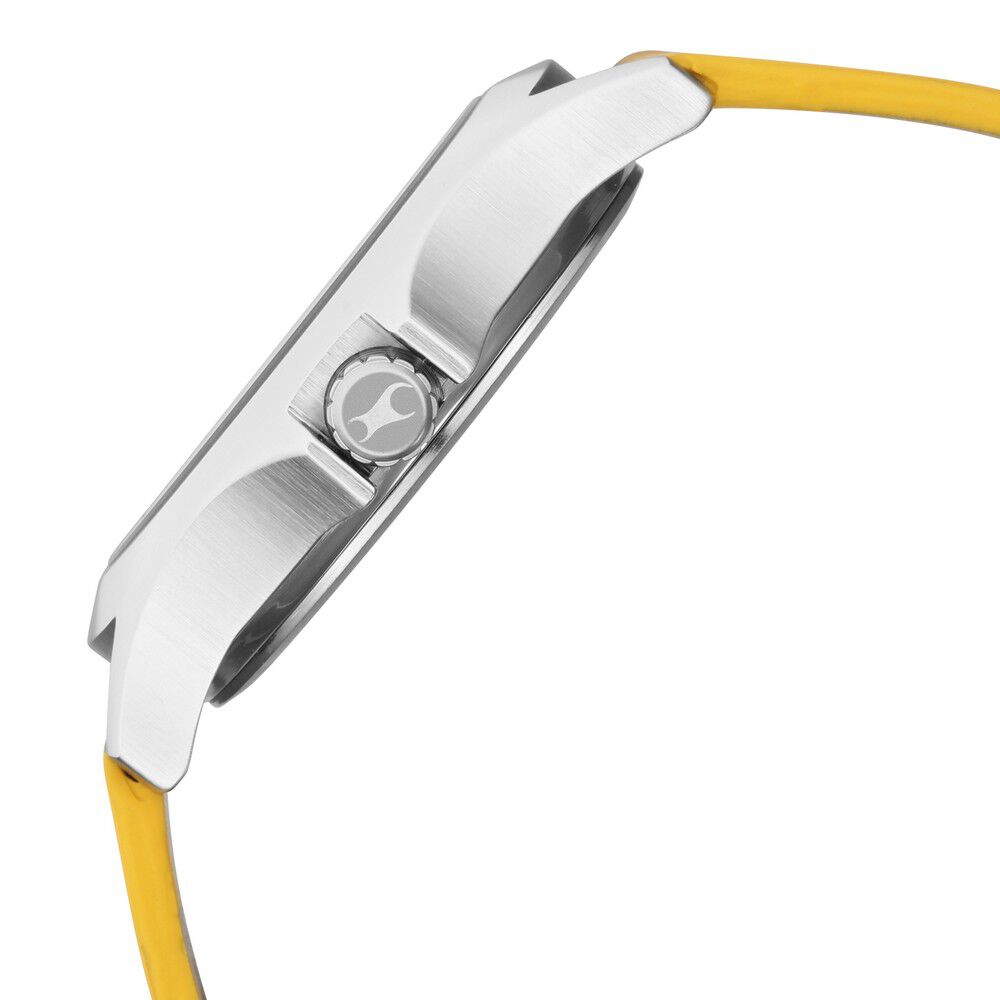 Fastrack watch new arrivals yellow colour