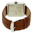 Fastrack Bare Basics Quartz Analog Beige Dial Leather Strap Watch for Guys - image number 3