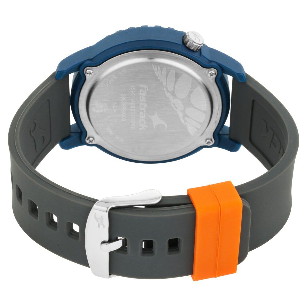 Fastrack silicon analog gents watch online
