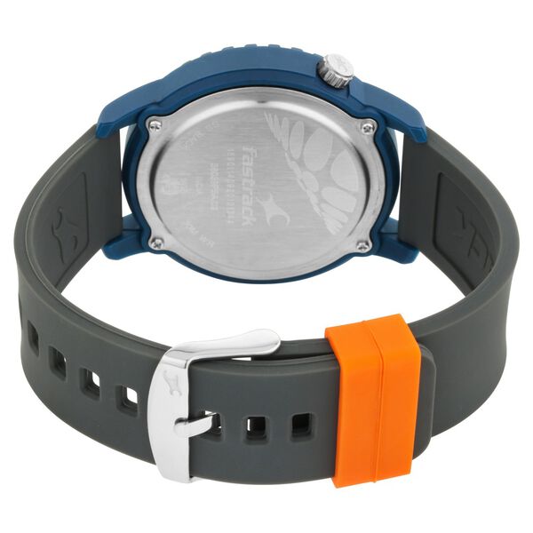 Fastrack Lockdown Quartz Analog Black Dial Silicone Strap Unisex Watch - image number 4