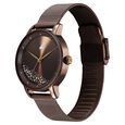 Fastrack Style Up Quartz Analog Brown Dial Brown Colour Stainless Steel Strap Watch For Girls - image number 2