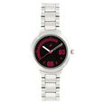 Fastrack Hitlist Quartz Analog Black Dial Stainless Steel Strap Watch for Girls - image number 1