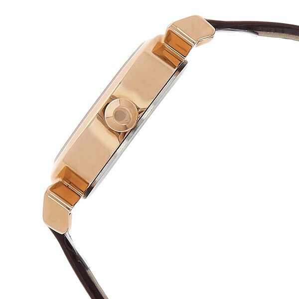 Fastrack Quartz Analog Bicolour Dial Leather Strap Watch for Girls - image number 2