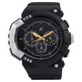 Fastrack Quartz Chronograph White Dial Plastic Strap Watch for Guys