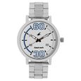 Fastrack Fundamentals Quartz Analog White Dial Stainless Steel Strap Watch for Guys - image number 0