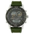 Fastrack Quartz Analog Digital Black Dial Silicone Strap Watch for Guys