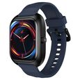 Fastrack VOX Plus - 4.69 cm Ultra Vu Display, To do list, Offline Voice Commands, Functional Crown, IP68 Smartwatch