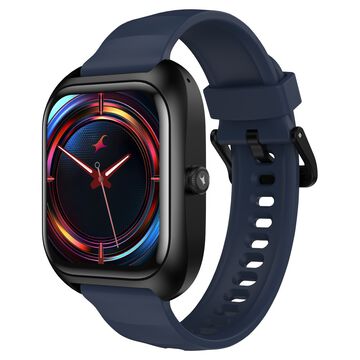 Fastrack VOX Plus - 4.69 cm Ultra Vu Display, Offline Voice Commands, To do list, Functional Crown, IP68 Smartwatch