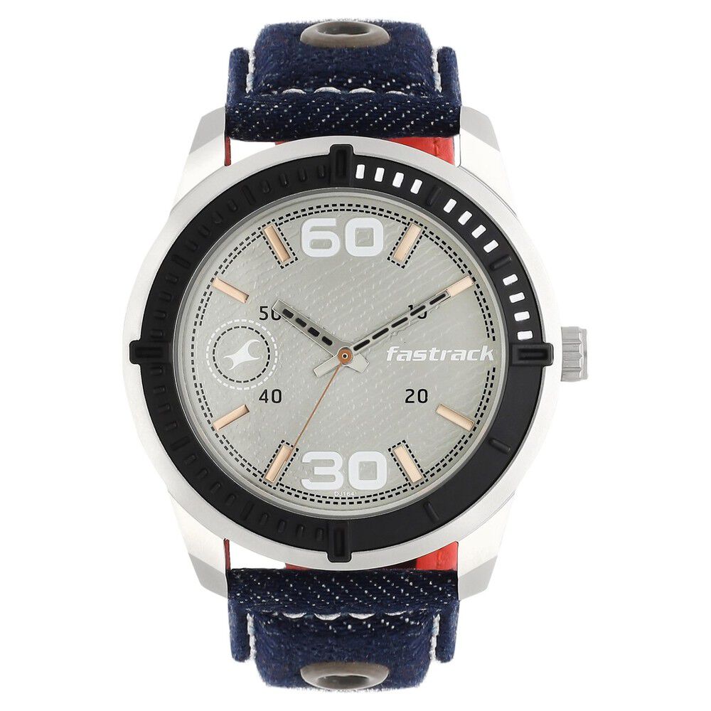 Fastrack denim watches for men shop