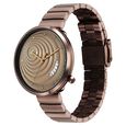 Fastrack Groove Quartz Analog with Date Beige Dial Girls Stainless Steel Watch - image number 2