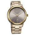 Fastrack Vyb Phantom Quartz Analog Khaki Dial Metal Strap Watch For Guys - image number 2