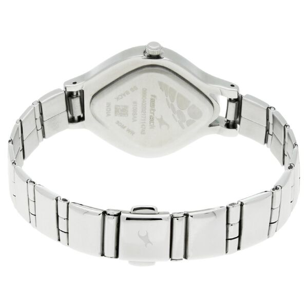Fastrack Quartz Analog Blue Dial Stainless Steel Strap Watch for Girls - image number 3