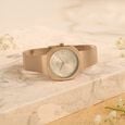 Fastrack Vyb Mirage Quartz Analog Rose Gold Dial Metal Strap Watch For Girls - image number 0