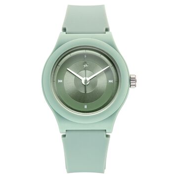 Fastrack Y2K Analog with Midnight Purple Dial Silicon Strap Watch for Girls