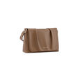 Fastrack Pleated Shoulder Bag with Chain Detailing Sling in Tan - image number 3