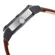 Fastrack Modular Quartz Analog Silver Dial Leather Strap Watch for Guys - image number 3