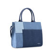 Fastrack Denim Structured Satchel Women's Bag - image number 3