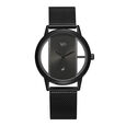 Fastrack Vyb Runway Quartz Analog Purple Dial Stainless Steel Strap Watch for Girls