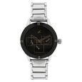 Fastrack Quartz Multifunction Black Dial Stainless Steel Strap Watch for Girls - image number 0
