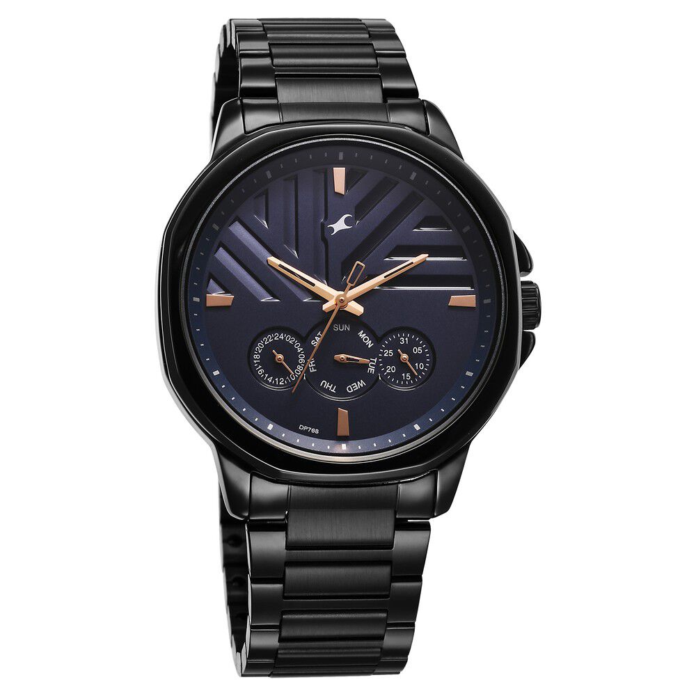 Fastrack watches with blue dial deals