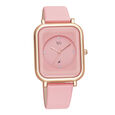 Fastrack Vyb Muse Quartz Analog Pink Dial Leather Strap Watch for Girls - image number 1