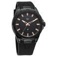 Vyb Challenger By Fastrack Quartz Analog Black Dial Silicone Strap Watch For Guys - image number 1
