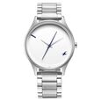 Fastrack Stunners Quartz Analog Silver Dial Metal Strap Watch for Guys - image number 1