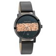 Fastrack Animal Print Quartz Analog with Date Bicolour Dial Leather Strap Watch for Girls - image number 1