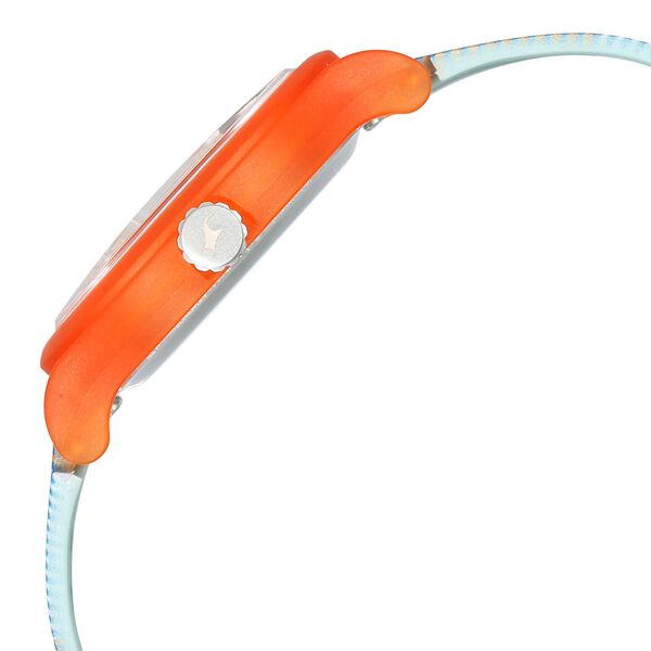Fastrack Tees Urbanique Quartz Analog Orange Dial Silicon Strap Watch For Girls - image number 3