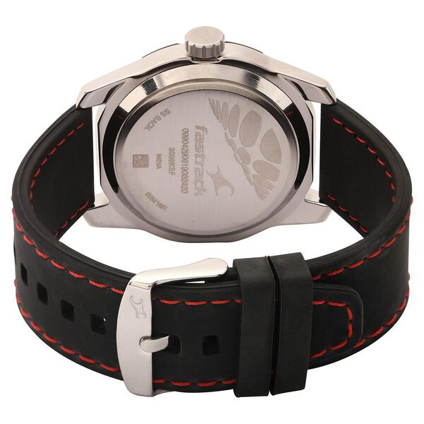 Fastrack Quartz Analog Silver Dial Plastic Strap Watch for Guys - image number 4