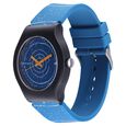 Fastrack Space Rover Quartz Analog Blue Dial Silicone Strap Unisex Watch - image number 2
