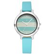 Fastrack Tripster Quartz Analog Bicolour Dial Leather Strap Watch for Girls - image number 1