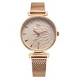 Fastrack Vyb Classique Quartz Analog Pink Dial Silver Metal Strap Watch For Women
