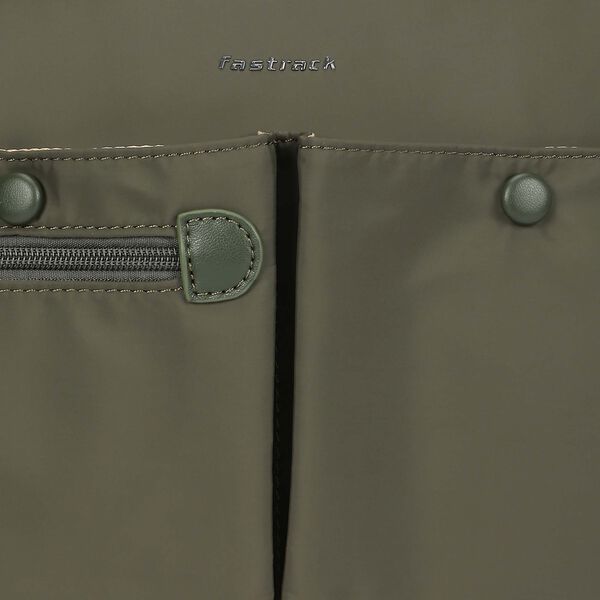 Olive Edge Nylon Satchel - image number 9
