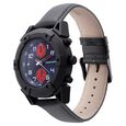 Fastrack Modular Quartz Analog Blue Dial Leather Strap Watch for Guys - image number 2
