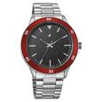 Fastrack Stunners Quartz Analog Black Dial Black Stainless Steel Strap Watch For Guys - image number 1