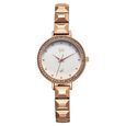 Fastrack Vyb Enigma Quartz Analog Mother of Pearl Dial Rose Gold Color Metal Strap Watch For Girls - image number 1