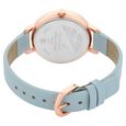 Fastrack Paint Me Quartz Analog Blue Dial Leather Strap Watch for Girls - image number 4