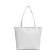 Fastrack Stylish Textured Tote Bag for Women | Trendy Casual Bag for Ladies, Women, Girls | Everyday College Bag Made of High-Quality Faux Leather (White) - image number 0